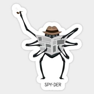 SPY-der Sticker